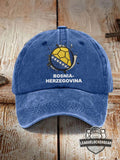 Bosnia-Herzegovina Soccer Dad Hat
