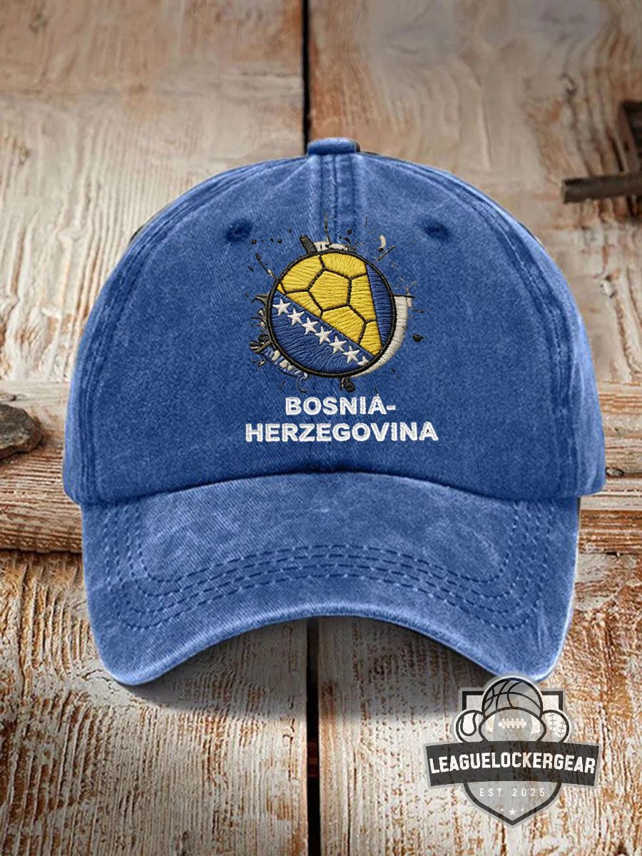 Bosnia-Herzegovina Soccer Dad Hat