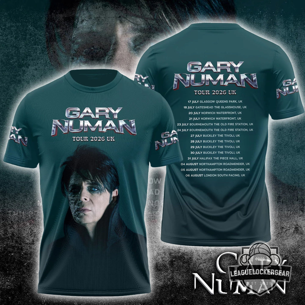 Gary Numan Tour 2026 UK T-Shirt