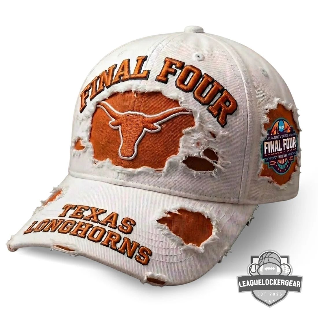 Texas Longhorns 2026 NCAA Women’s Final Four Distressed Hat