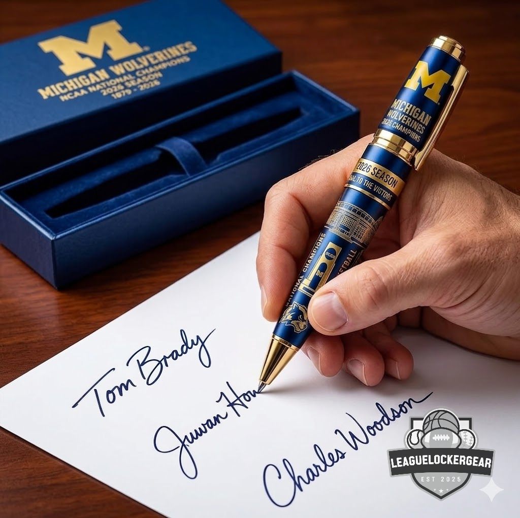 Michigan Wolverines 2026 NCAA Basketball National Champions Commemorative Pen