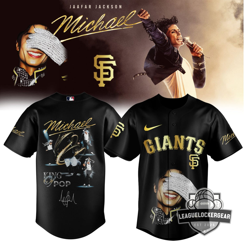 San Francisco Giants x Michael Jackson Baseball Jersey