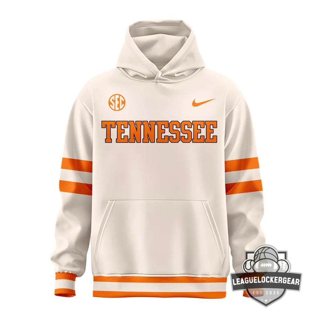 Tennessee Volunteers Baseball Jersey Style Hoodie