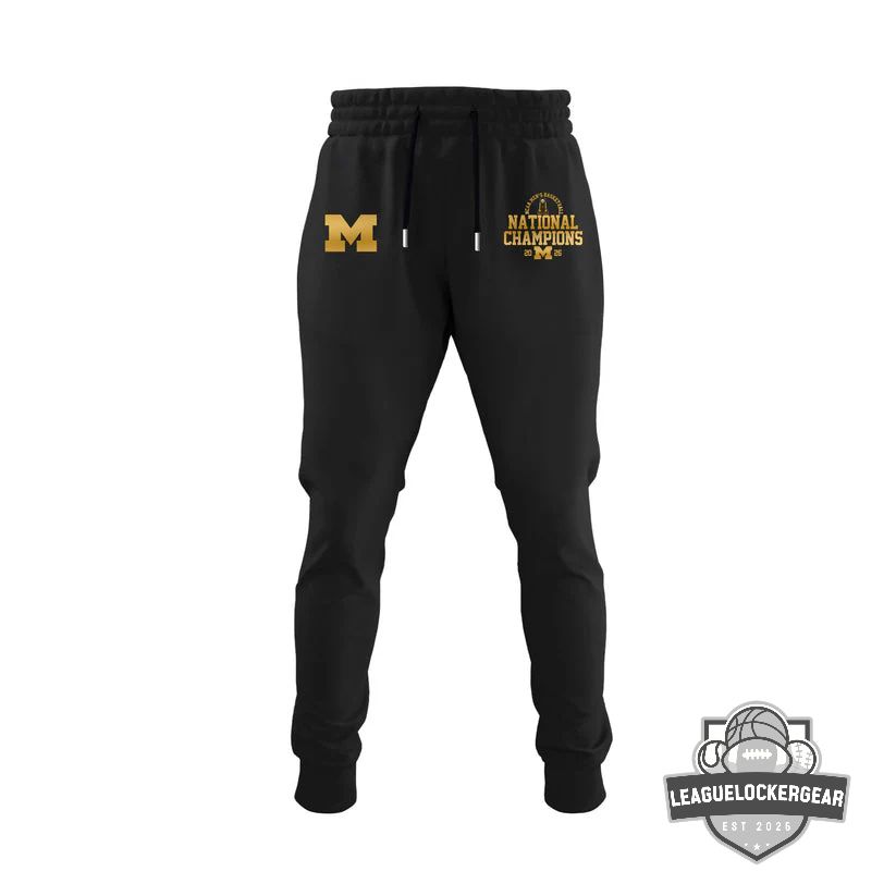 Michigan Basketball 2026 National Champions Roster Hoodie