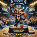 Michigan Wolverines 2026 NCAA Men’s Basketball Champions Figurine