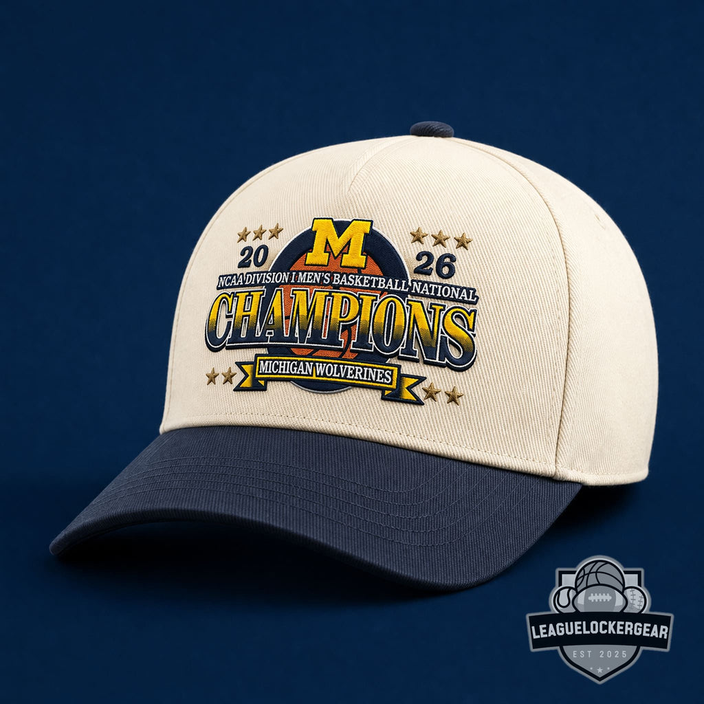 Michigan Wolverines 2026 NCAA Men’s Basketball National Champions Hat