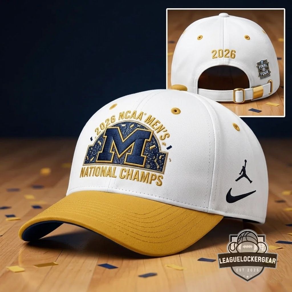 Michigan Wolverines 2026 NCAA Men’s National Champs Hoodie