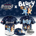 San Antonio Missions Bluey Baseball Jersey