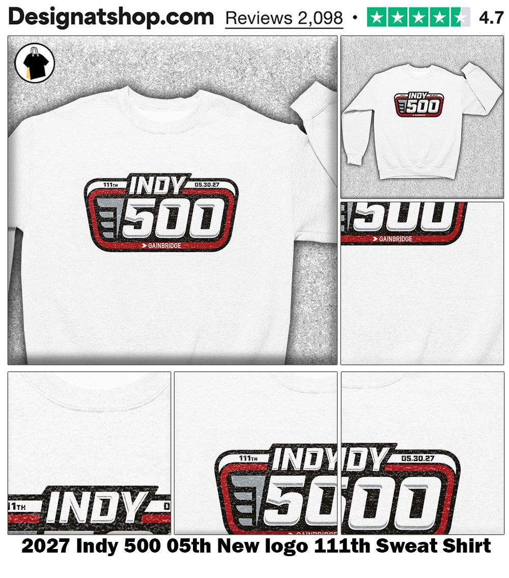 2027 Indy 500 05th New logo 111th shirt