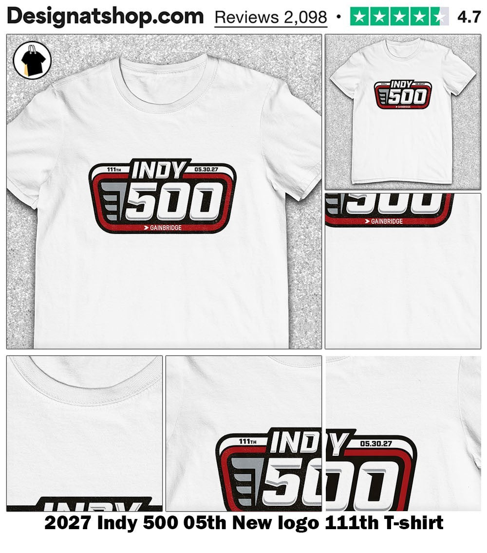2027 Indy 500 05th New logo 111th shirt