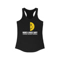 Have A Nice Day! Looking Around Corners - Women’s Racerback Tank