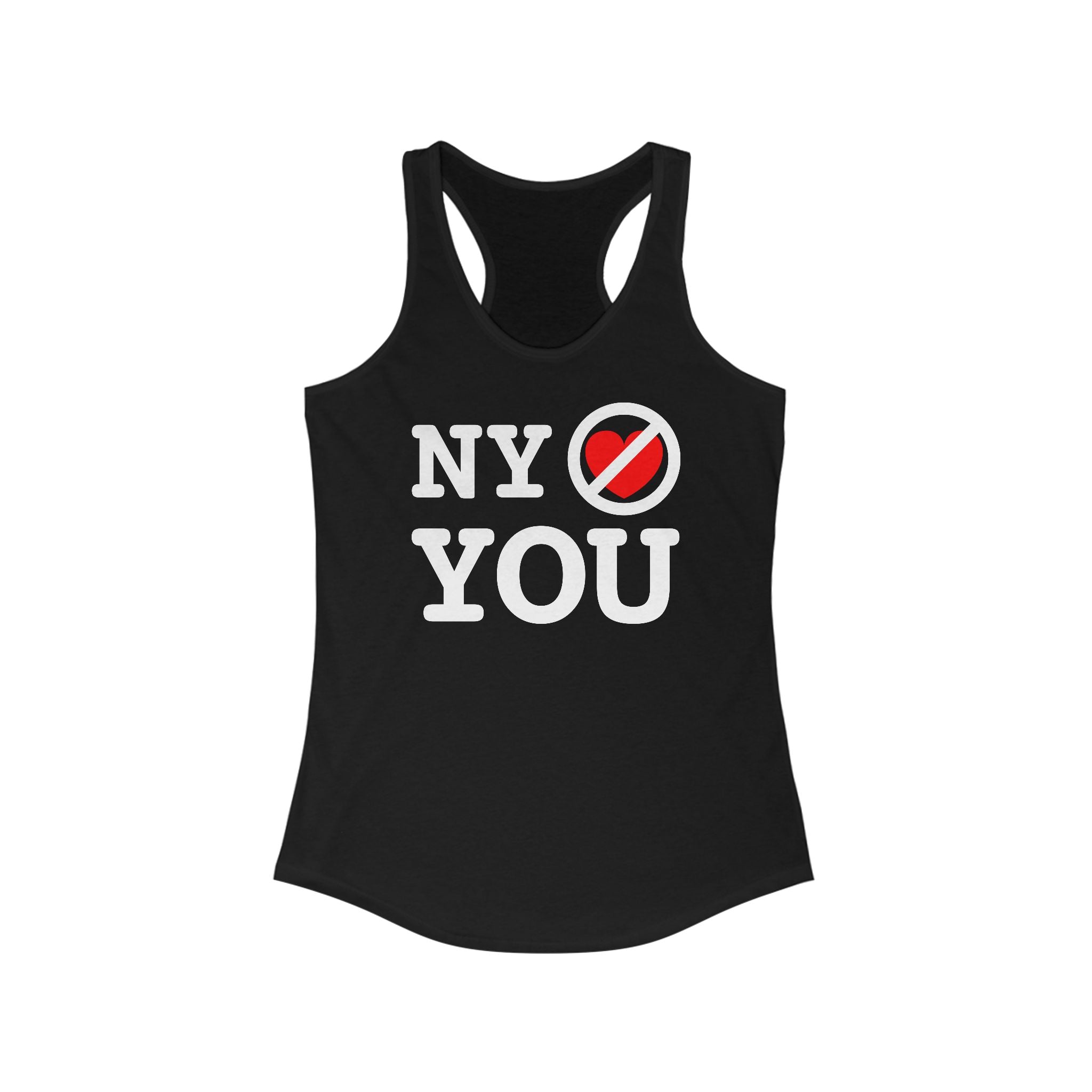 NY Doesn't Love You - Women’s Racerback Tank
