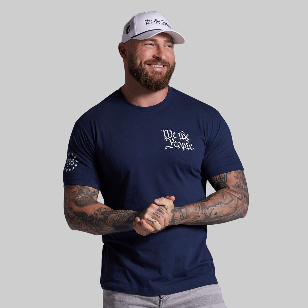 We the People 250th Tee (Navy)