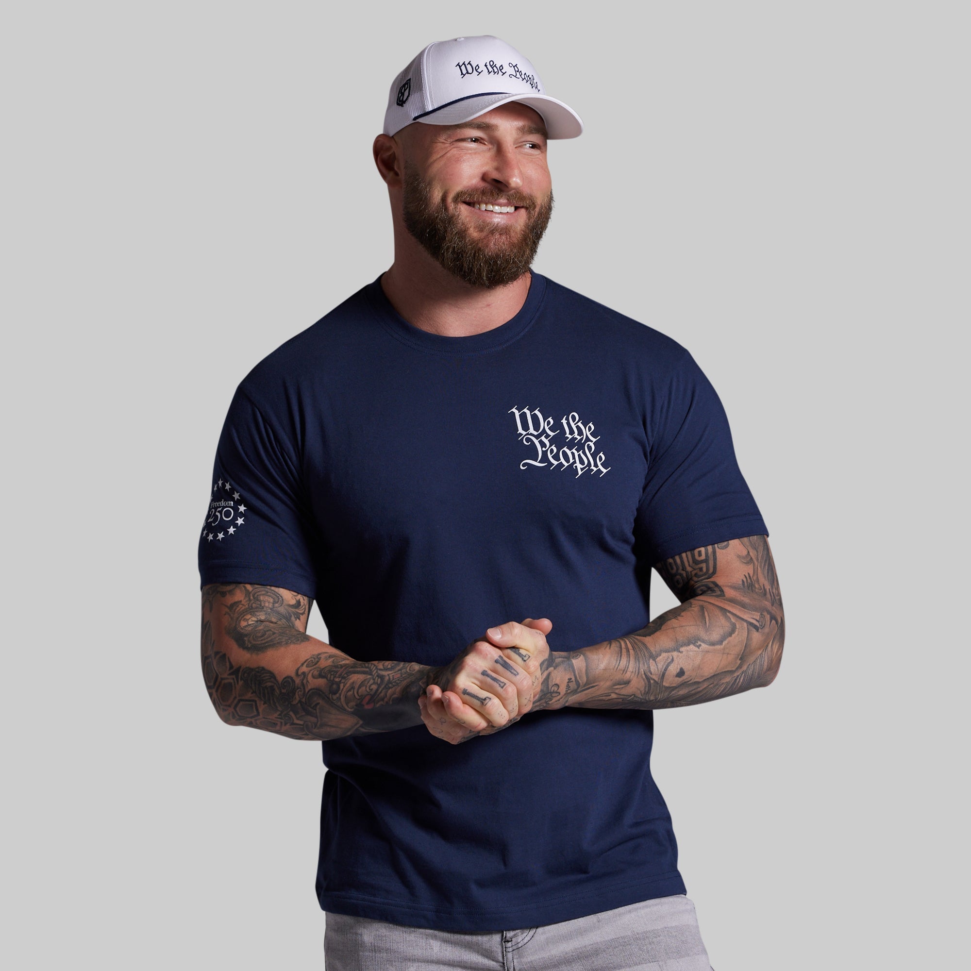 We the People 250th Tee (Navy)
