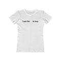 I Put The  In Lazy  - Women’s T-Shirt