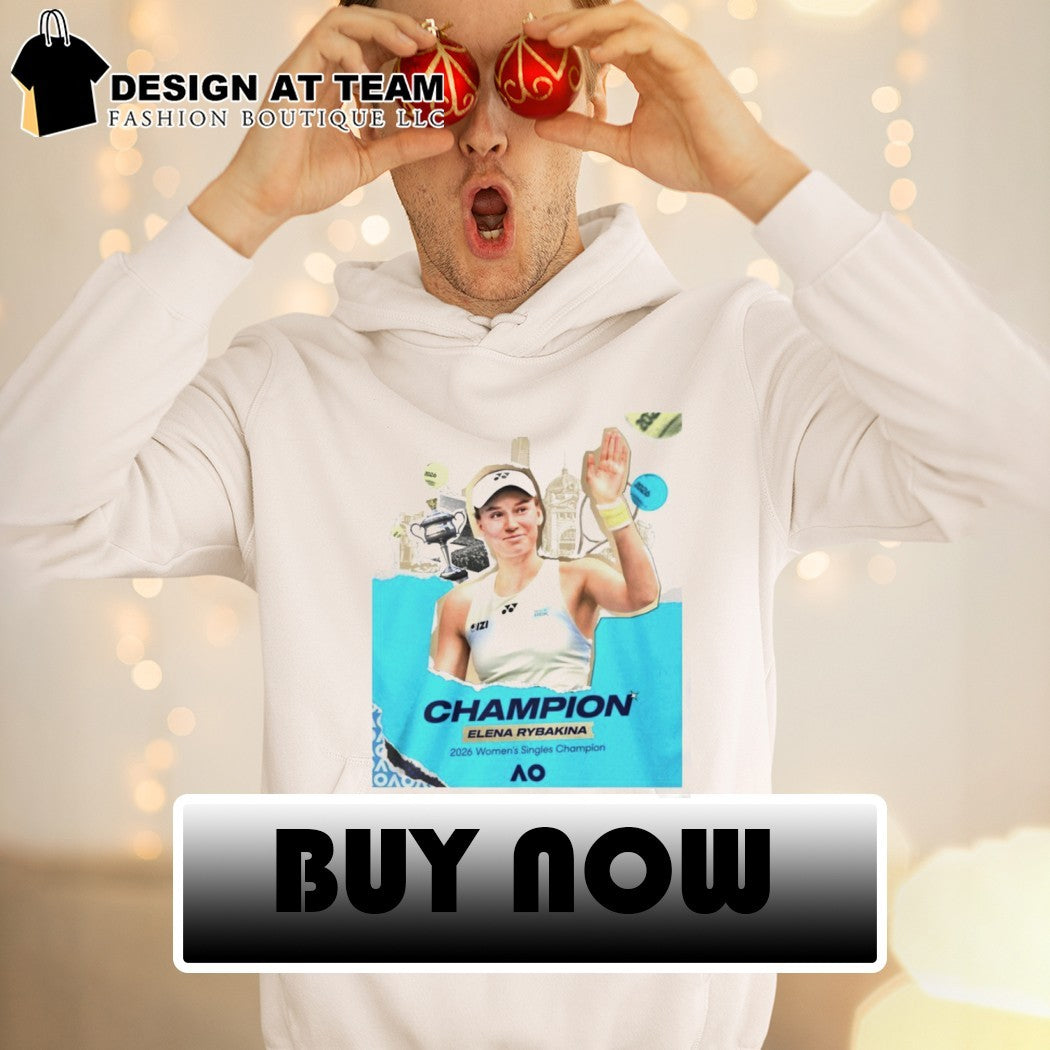 Elena Rybakina 2026 Women’s Tennis Champion Grand Slam shirt