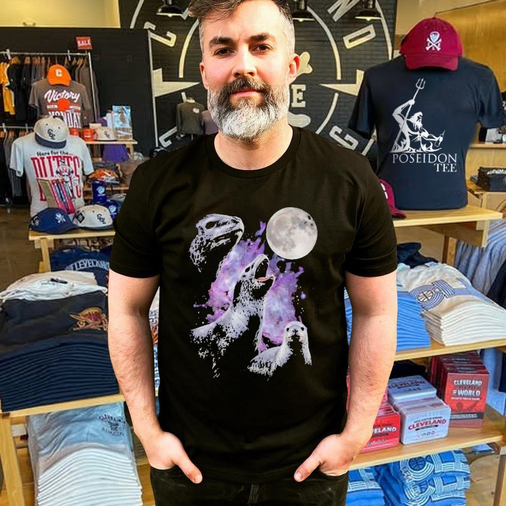 3 Seals Howling At The Moon T-shirt