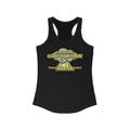 I'm Doing God's Work - Because That Lazy Bastard Never Does It  - Women’s Racerback Tank
