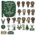 Milwaukee Bucks 2025 Advent Calendar – Fear the Deer NBA Collectible Gift Set