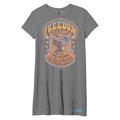 Women's Freedom Is A Right Shirt Dress - Dark Heather Grey