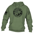 Knower Of Stuff Hoodie - Military Green