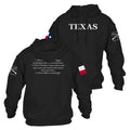 Texas Defined Open Carry Hoodie - Black