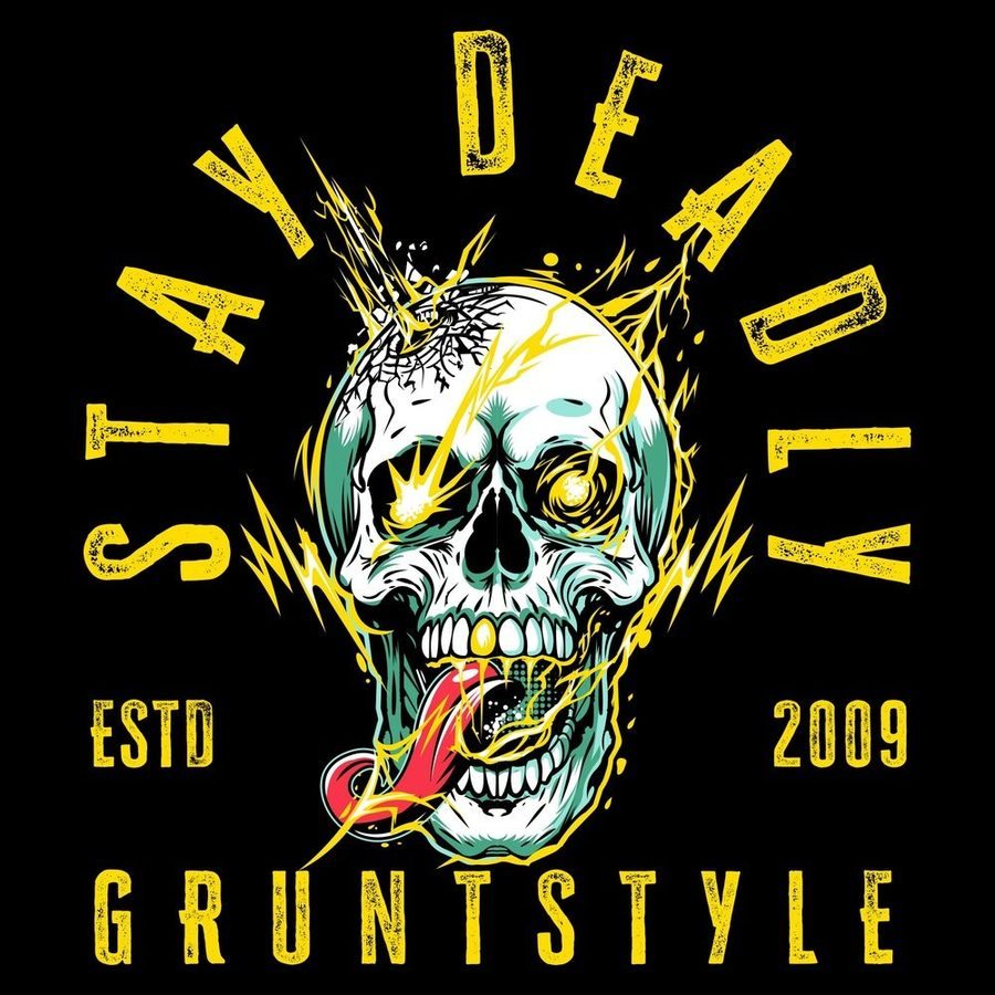 Women's Stay Deadly Slim Fit T-Shirt - Black