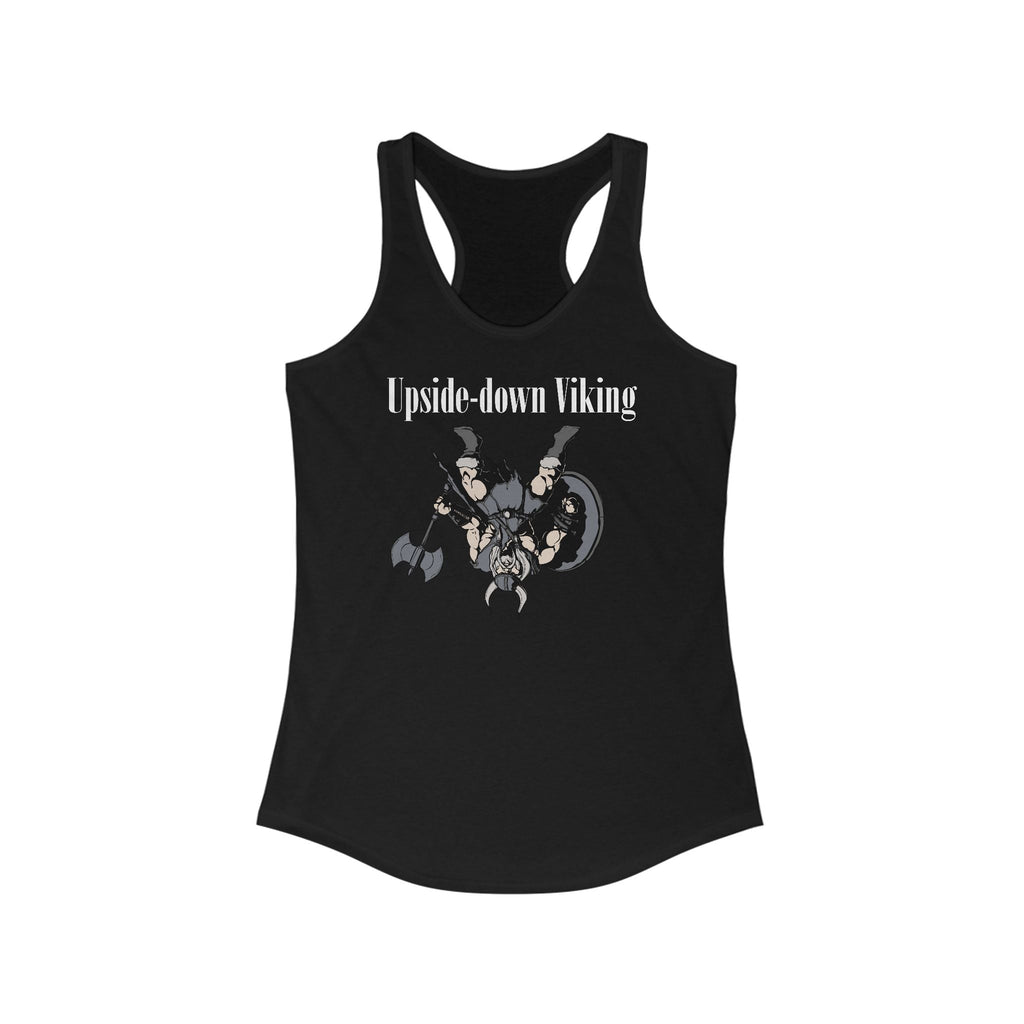 Upside-Down Viking  - Women's Racerback Tank