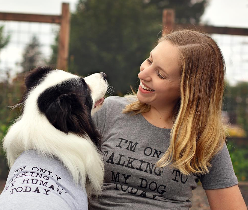 I'm Only Talking To My Human Today Dog Shirt