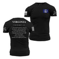 Virginia Defined T-Shirt - Black