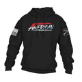 Unapologetically American Hoodie - Black