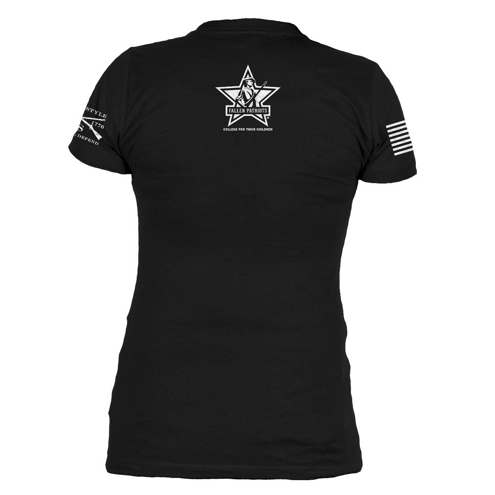 CFP Women's Pledge V-Neck - Black