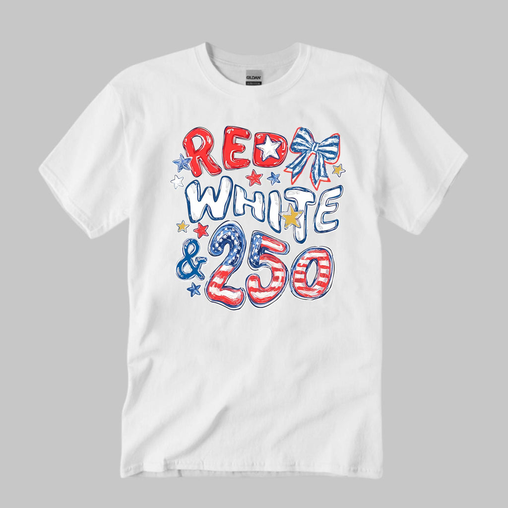 4th Of July Red White And 250 Shirt