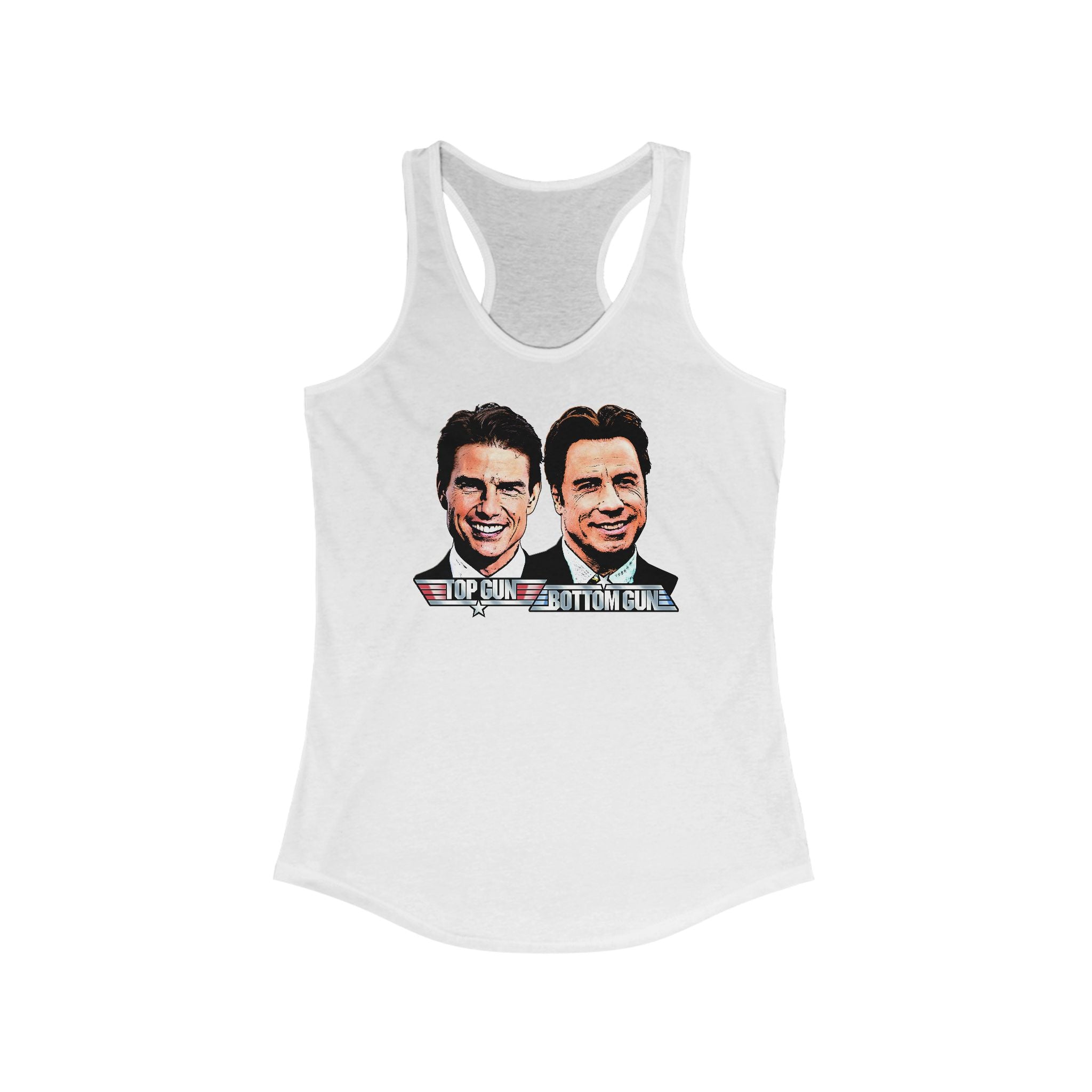 Top Gun Bottom Gun  - Women’s Racerback Tank