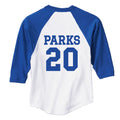 Personalized Blue Sports Jersey T-Shirt