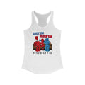 Cock'Em Block'Em Robots  - Women's Racerback Tank