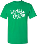 Lucky Charm St Patricks Day T Shirt | Party Novelty T-Shirts for Men & Women Soft & Comfortable Fit