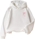 Girl's Cute Hoodies Pullover Graphic Hooded Sweatshirts Long Sleeve Shirts Preppy Clothes