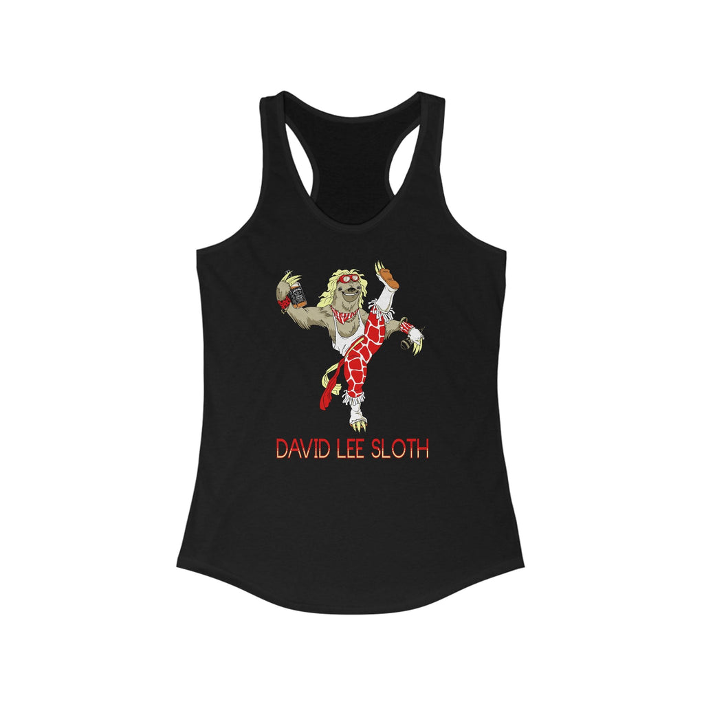 David Lee Sloth - Women’s Racerback Tank