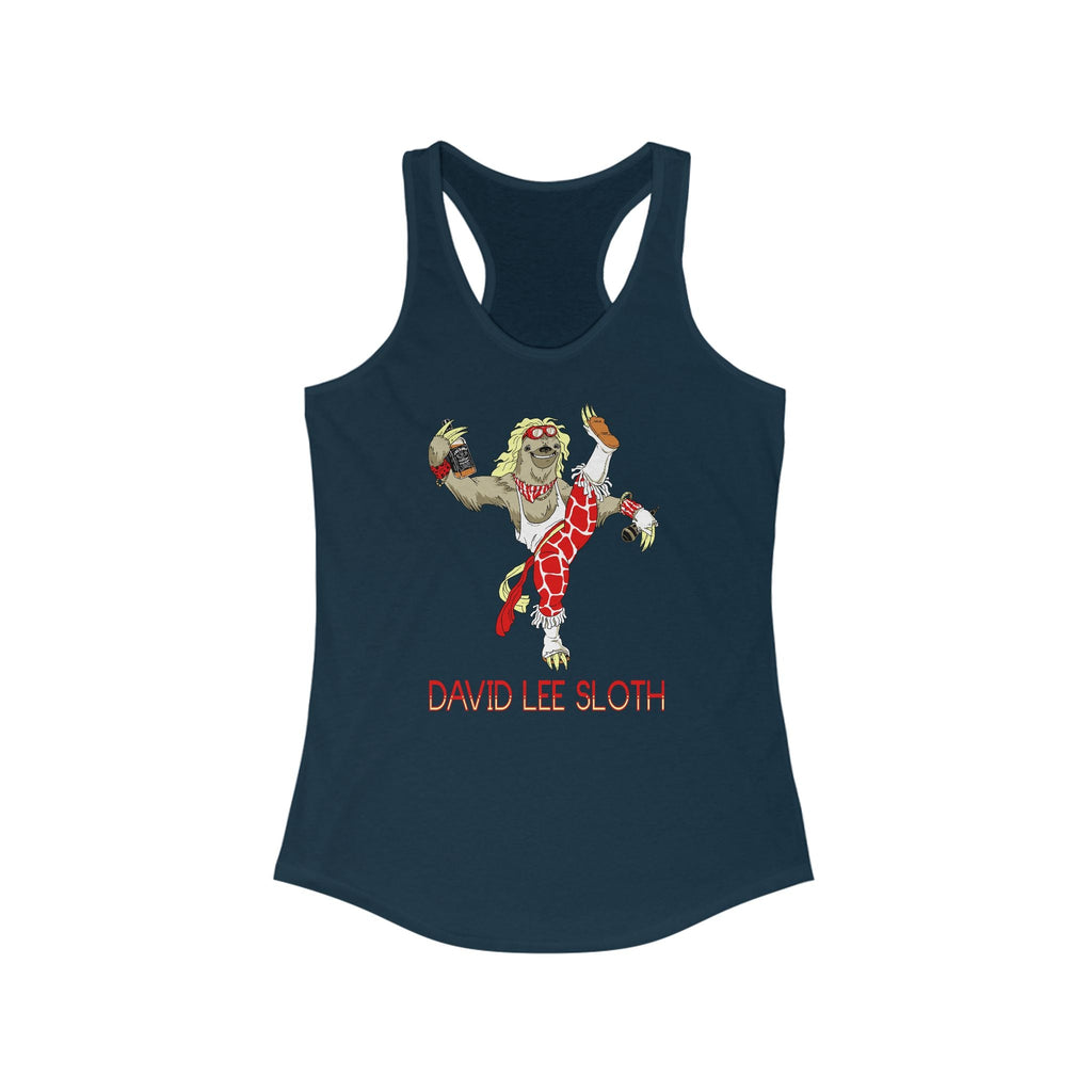 David Lee Sloth - Women’s Racerback Tank