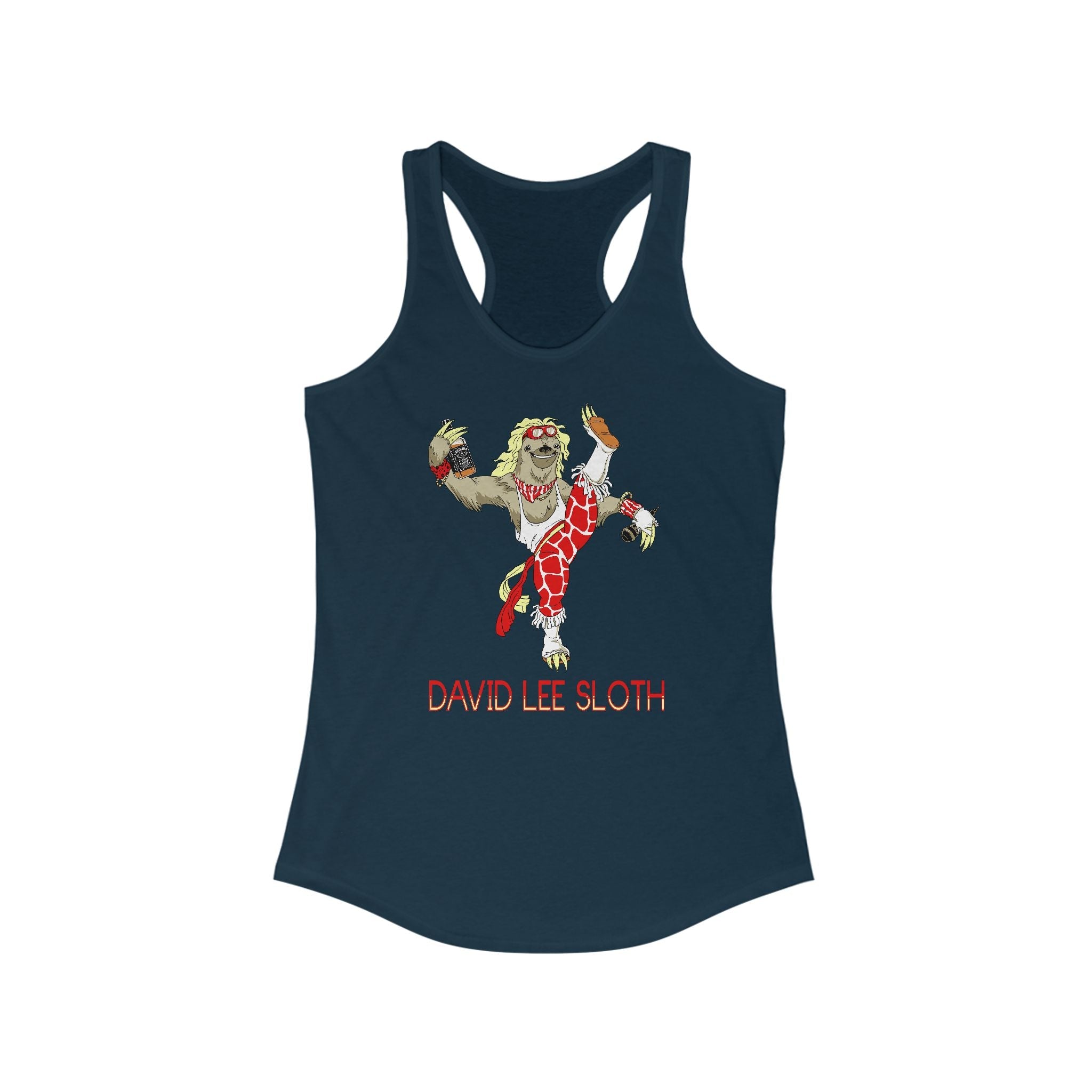 David Lee Sloth - Women’s Racerback Tank