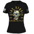 Women's Stay Deadly Slim Fit T-Shirt - Black