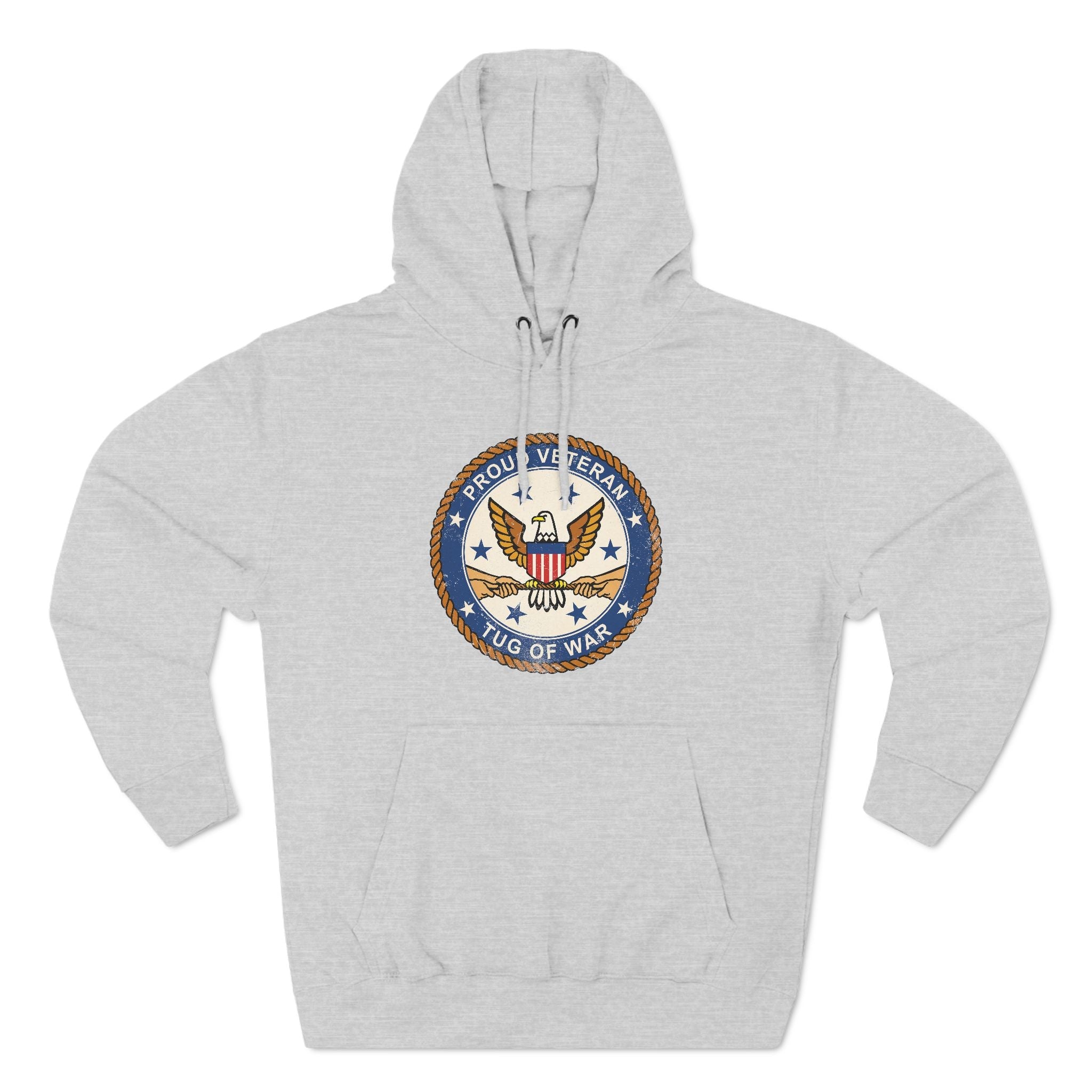 Proud Veteran (Tug Of War) - Hoodie