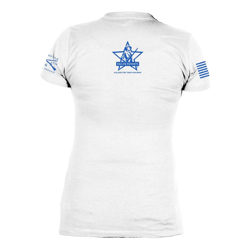 CFP Women's American Woman V-Neck - White