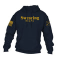 Swearing Helps Hoodie - Navy