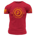 USMC - Toward Victory T-Shirt - Red