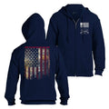 Red Blood Blue Collar™ Full-Zip - Navy