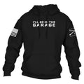 I'll Be In The Garage Hoodie - Black