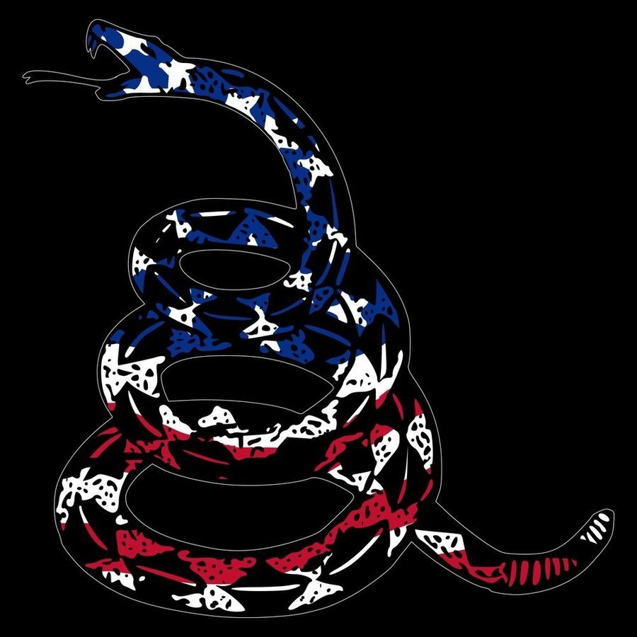 Freedom Gadsden Hoodie - Black