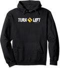 Black Car Racing Dirt Track Hoodie - Unisex Adult Activewear for Motorsports Fans - Comfortable and Stylish Racing Apparel